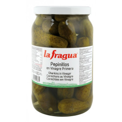 PEPINILLOS EN VINAGRE 30-40 TARRO 1/2 GALON 6/1900gr